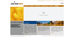 Desktop Screenshot of doerun.com.pe